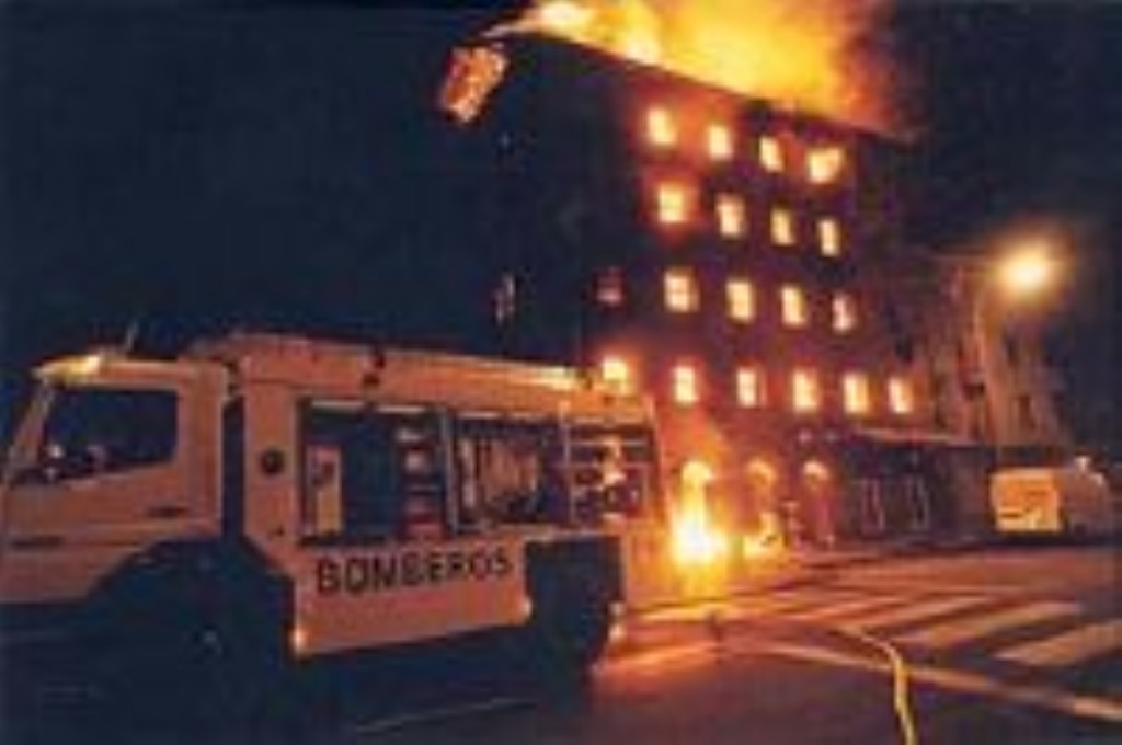 Incendios en edificios